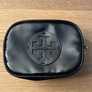 Tory Burch Small Black Toiletry Bag